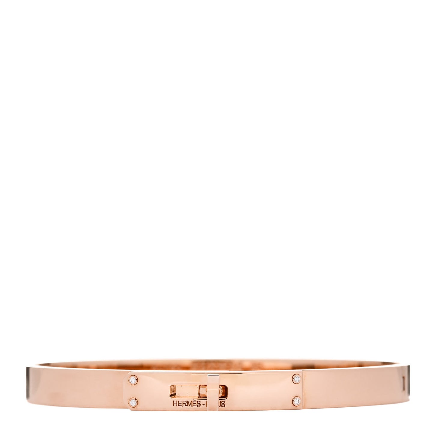 18K Rose Gold Diamond PM Kelly Bracelet SH
