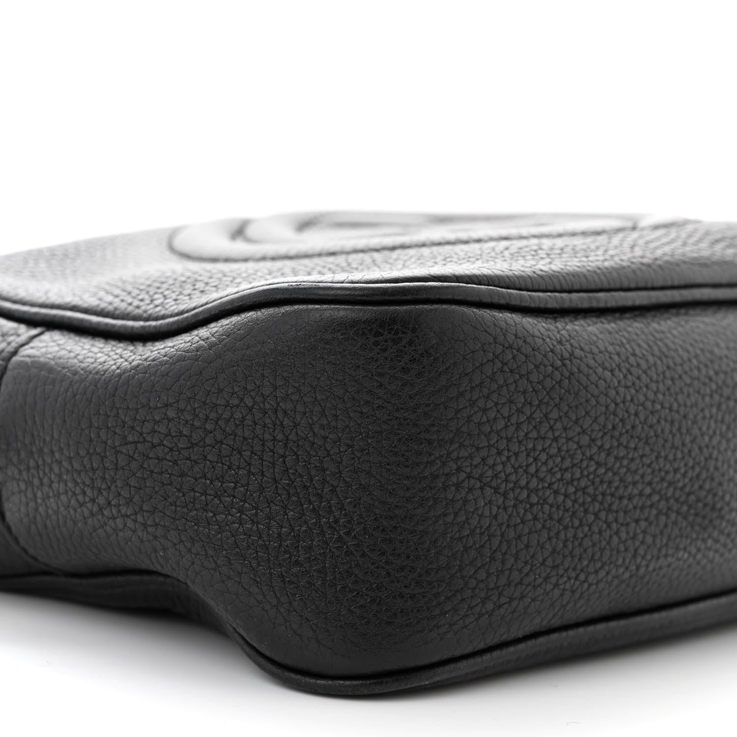 Gucci Pebbled Calfskin Small Soho Disco Bag Black 9 of 15