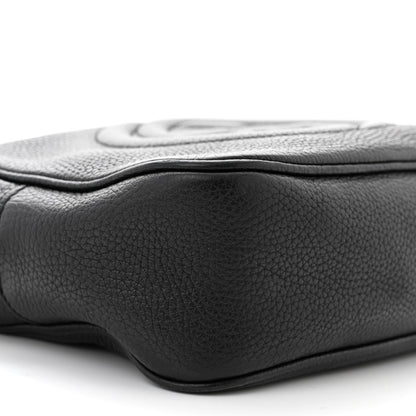 Gucci Pebbled Calfskin Small Soho Disco Bag Black 9 of 15