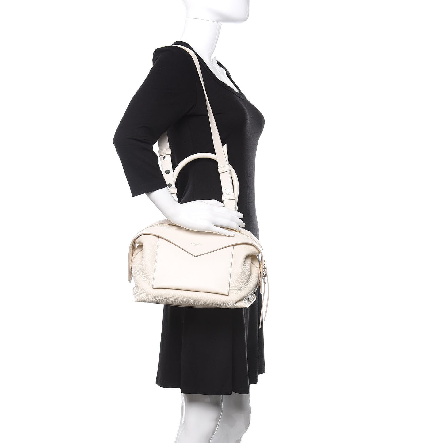 Calfskin Small Sway Off White