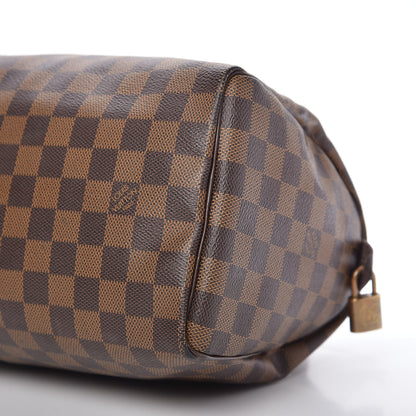 Louis Vuitton Damier Ebene Speedy 25 7 of 9