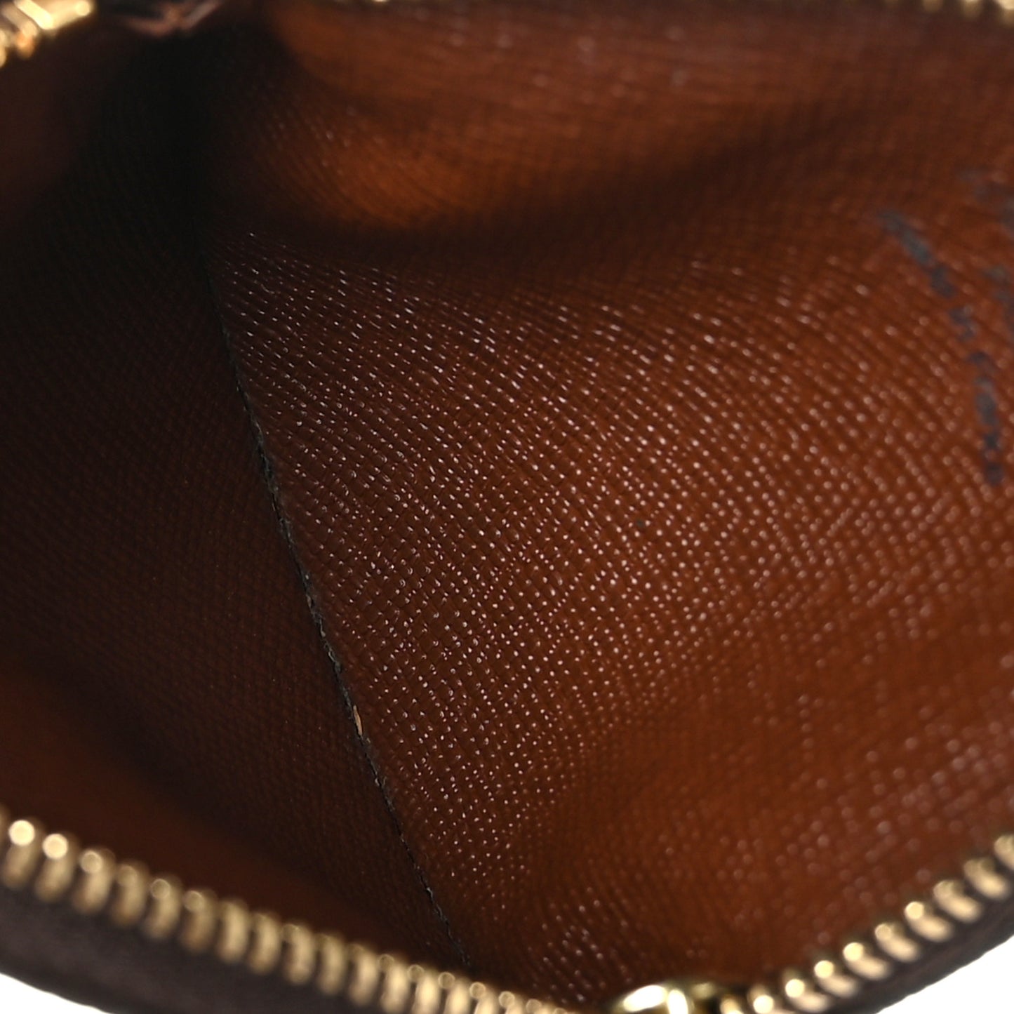 Monogram Round Coin Purse