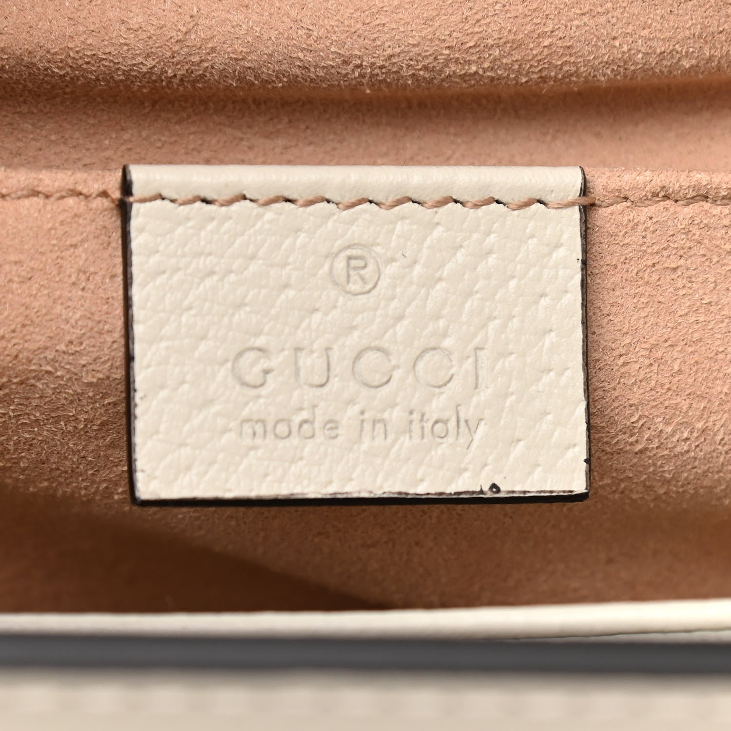 Gucci GG Supreme Monogram Flora Web Small Ophidia Chain Shoulder Bag White 6 of 11