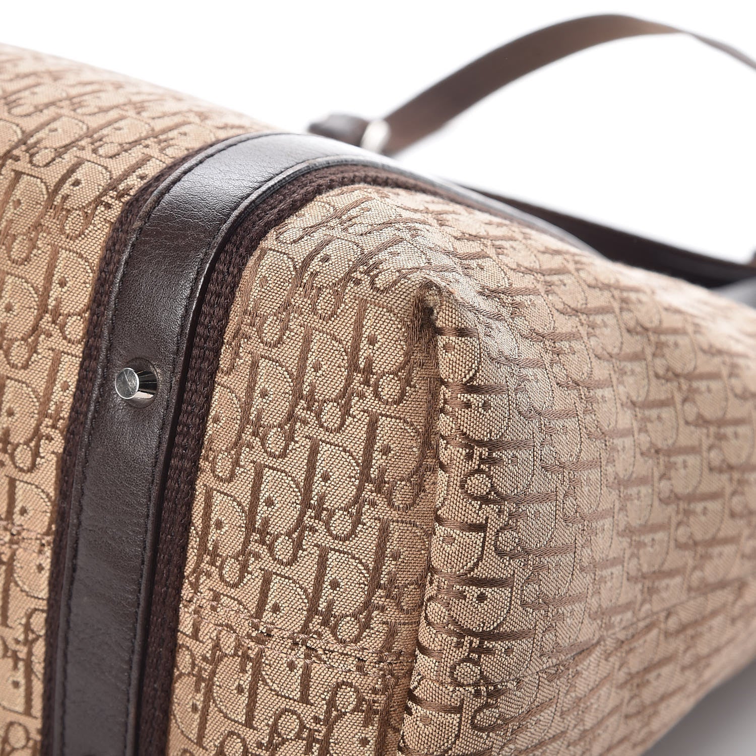 Christian Dior Monogram Tote Brown 15 of 17