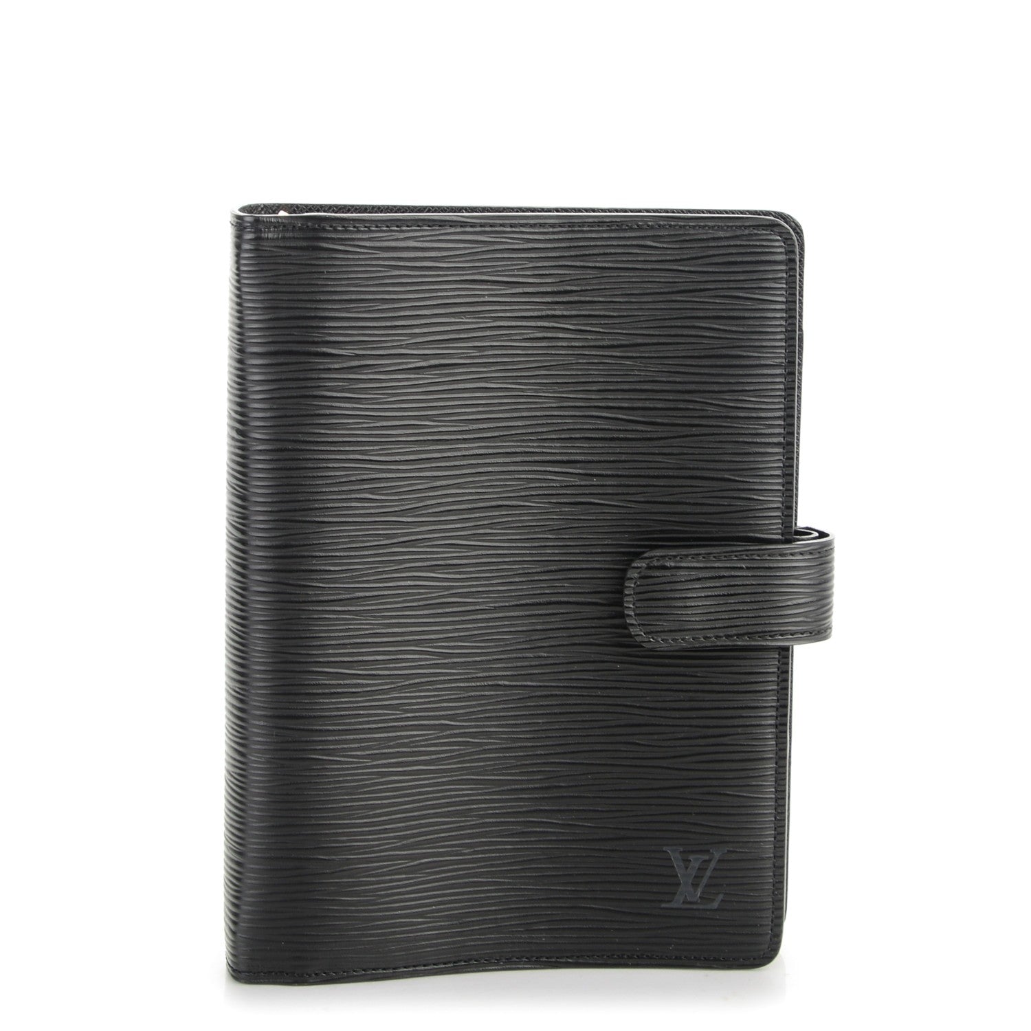 Louis Vuitton Epi Medium Ring Agenda Cover Black 1 of 7