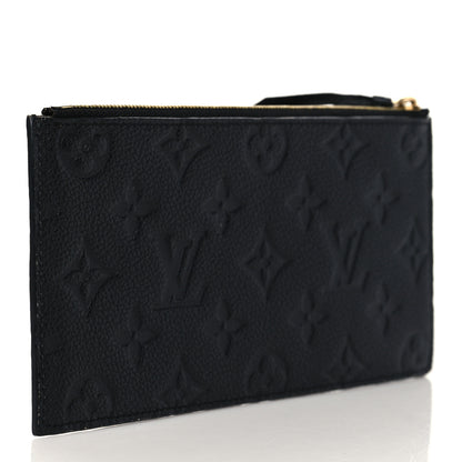 Louis Vuitton Empreinte Felicie Chain Wallet Zippered Insert Black 3 of 7