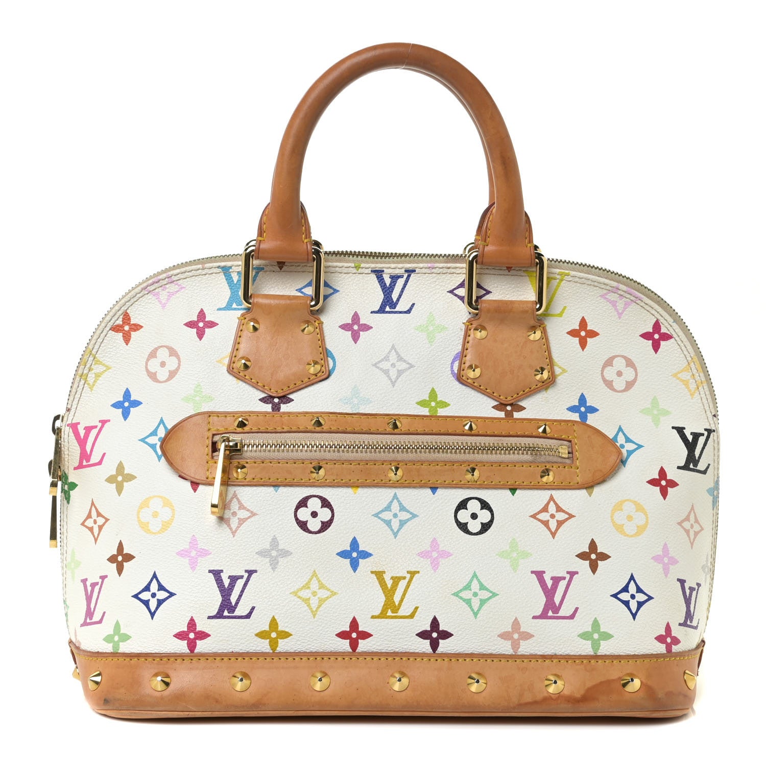 Louis Vuitton Monogram Multicolor Alma White 1 of 19