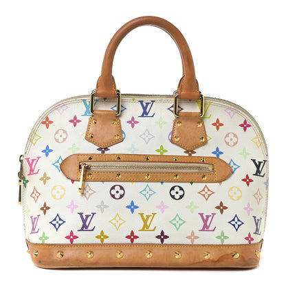 Louis Vuitton Monogram Multicolor Alma White 1 of 19