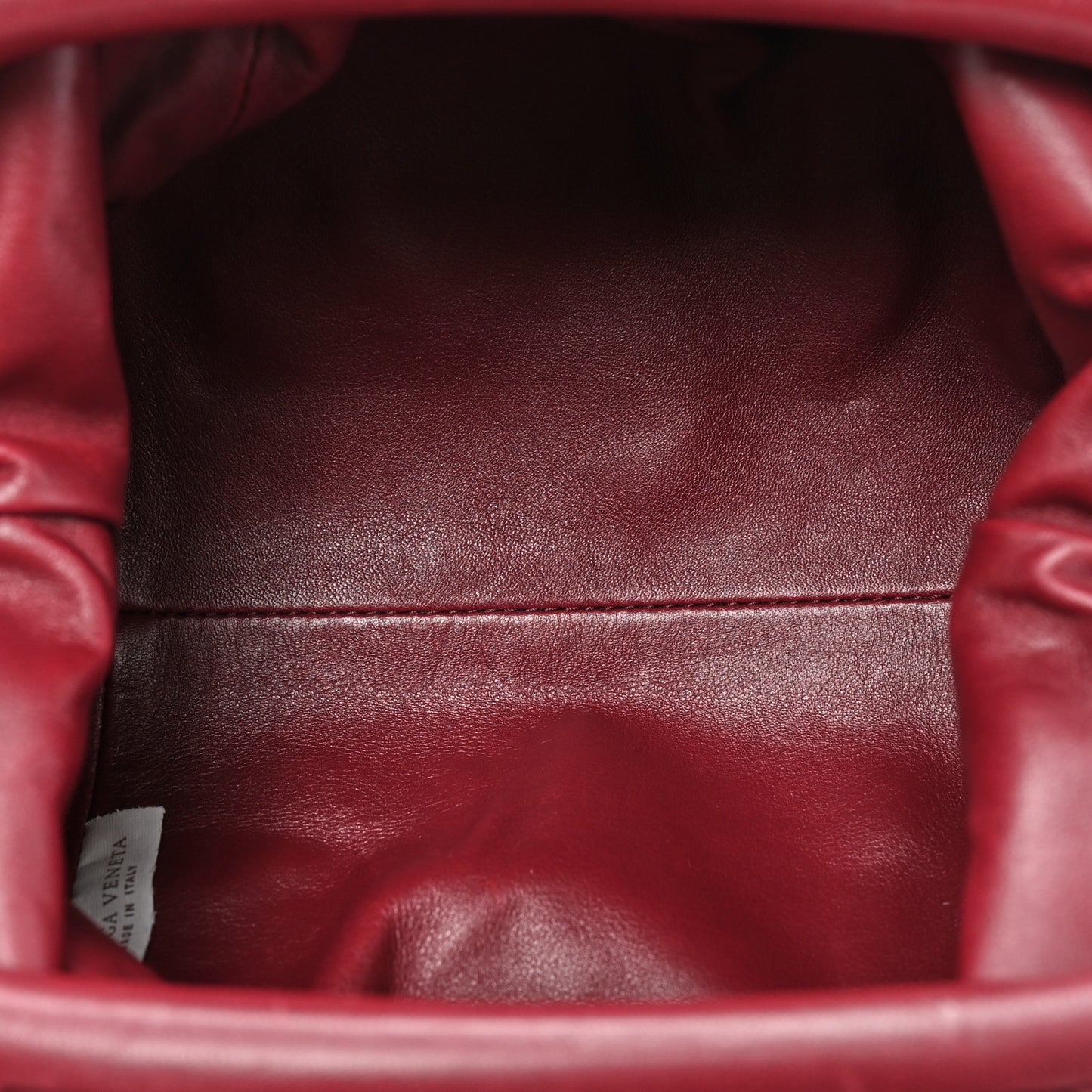 Butter Calfskin The Mini Pouch Bordeaux