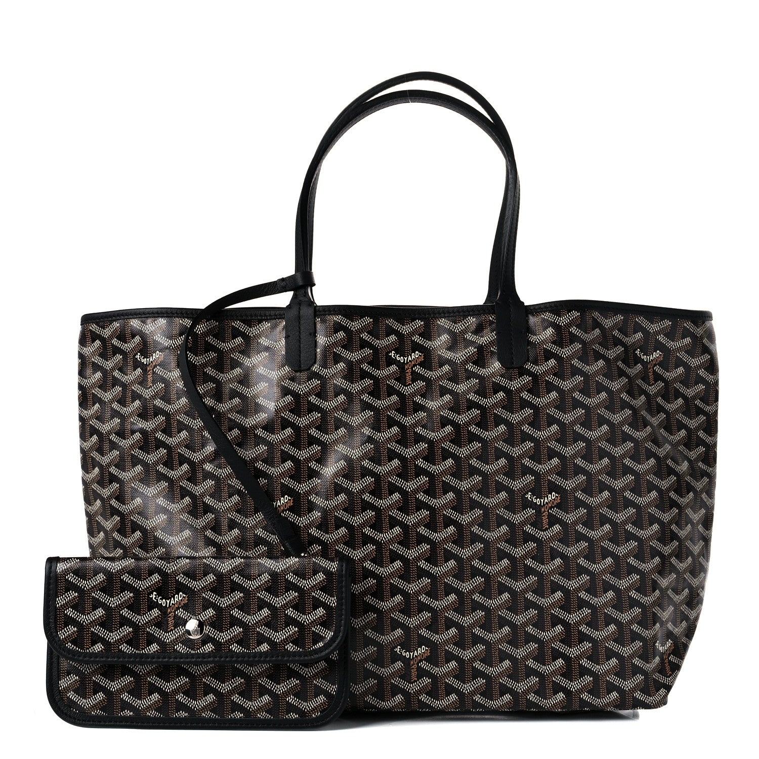 Goyard Goyardine Saint Louis PM Black 1 of 7