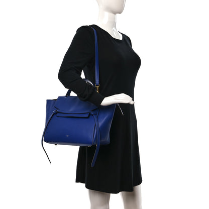 Celine Grained Calfskin Small Belt Bag Indigo 3 of 11