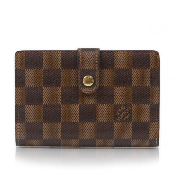 Damier Ebene French Purse Wallet