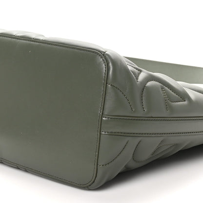 Alexander McQueen Calfskin Quilted Small The Bow Bag Green 9 of 9