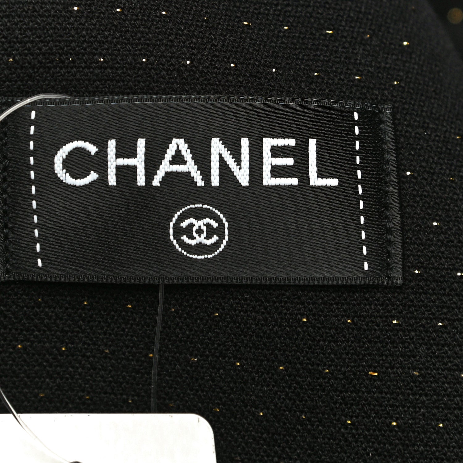 Chanel Terry Cotton CC Beach Tote Towel Set Black 8 of 16