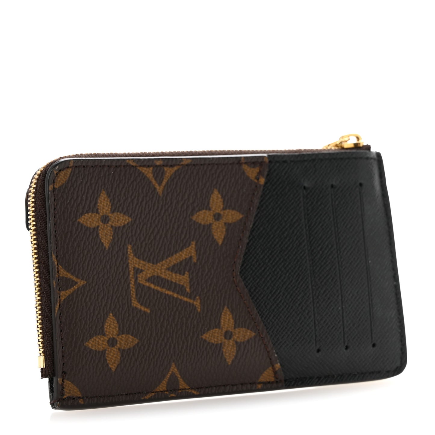 Monogram Recto Verso Card Holder Black