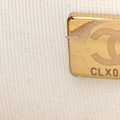 Chanel Lambskin Resin Quilted Mini Heart Square Flap White 7 of 11