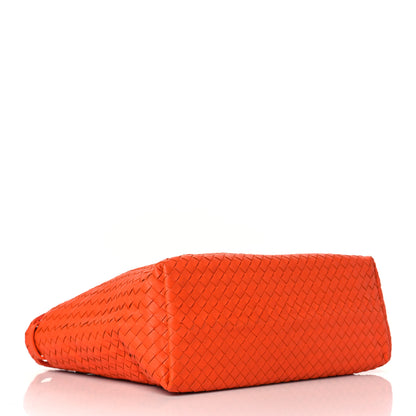 Bottega Veneta Nappa Intrecciato Bella Tote Orange 4 of 9