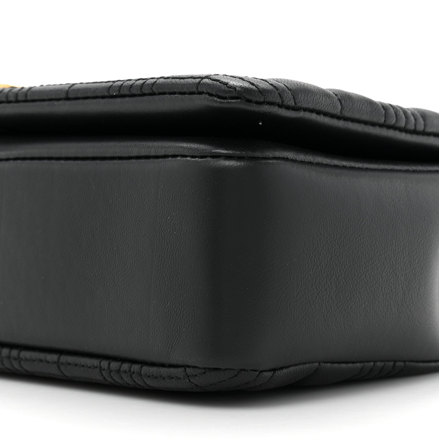 Lambskin Quilted Small Lola Bag Black