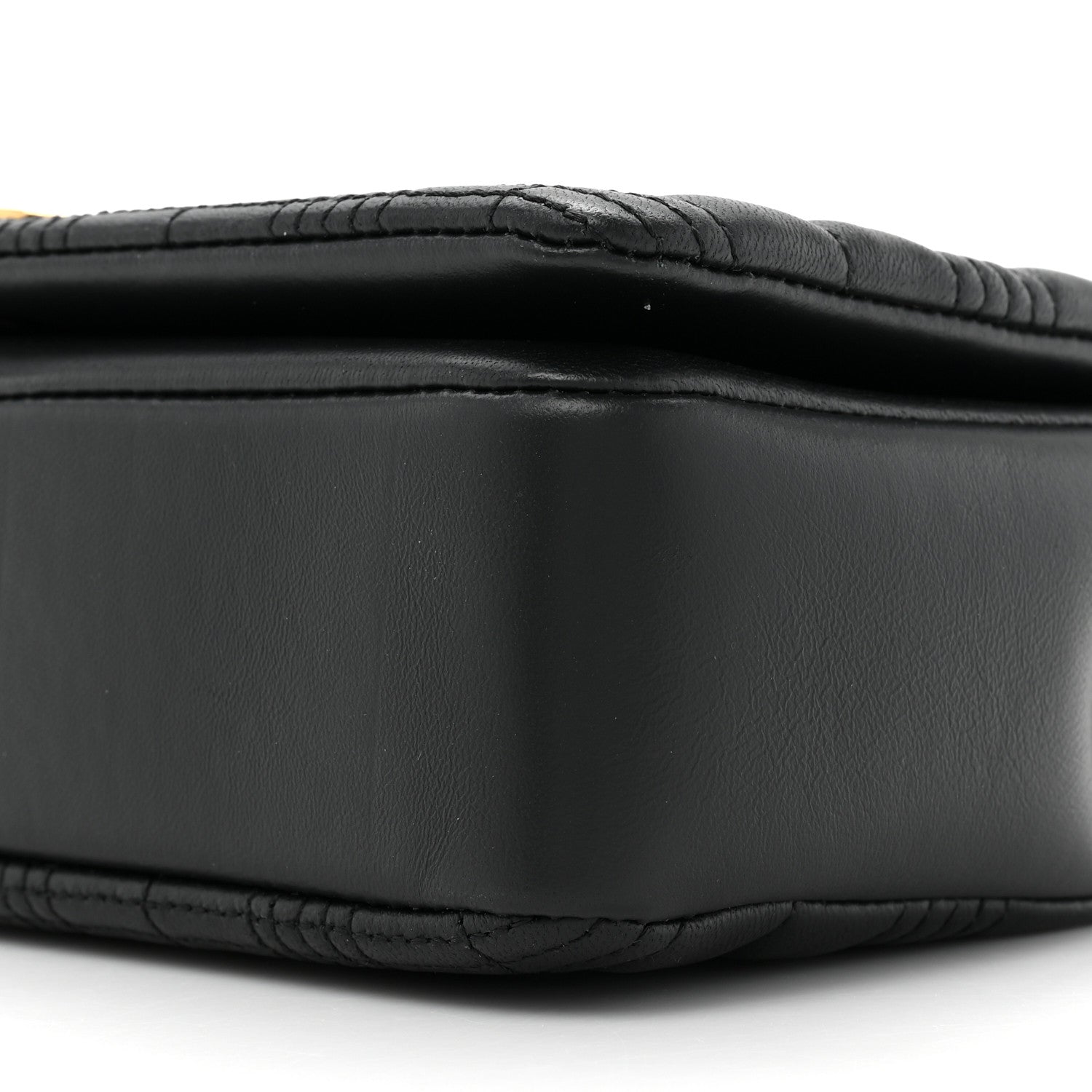 Burberry Lambskin Quilted Small Lola Bag Black 7 of 9