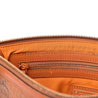 MCM Visetos Mini Pouch Cognac 8 of 14