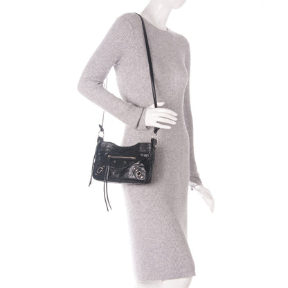 Balenciaga Agneau Classic Silver Hardware Hip Black 2 of 7