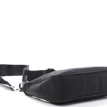 Prada Nylon Re-Edition 2005 Shoulder Bag Black 8 of 13