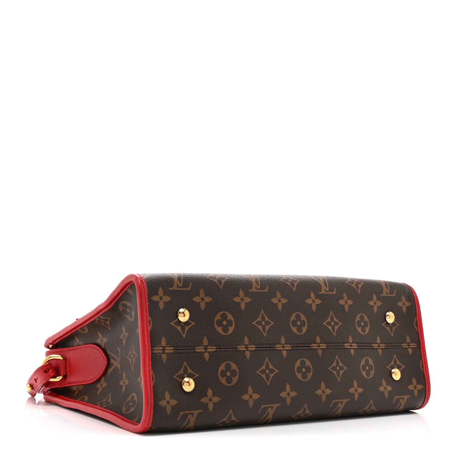 Louis Vuitton Monogram Popincourt PM Red 4 of 10