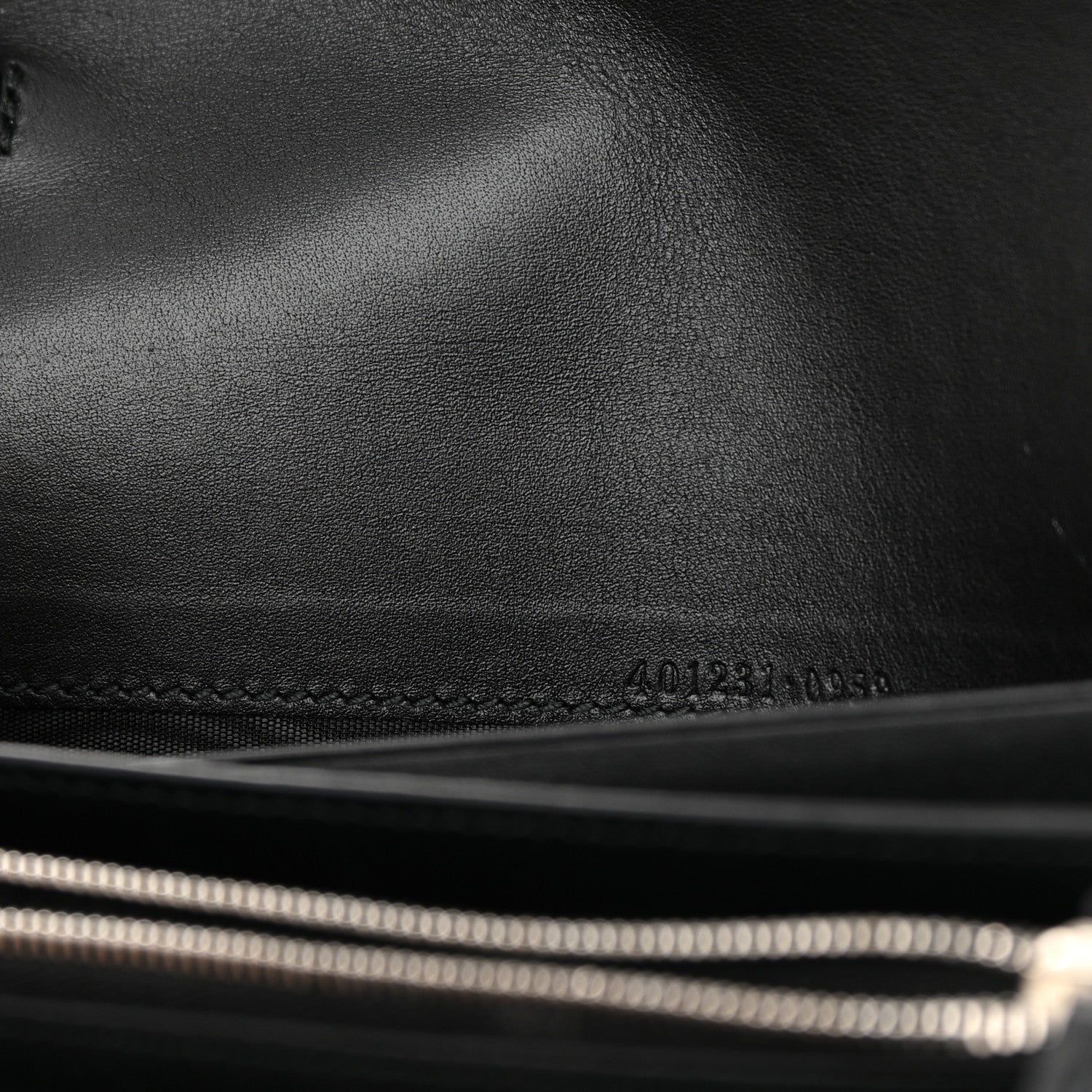 Gucci Velvet GG Monogram Mini Dionysus Chain Wallet Black 13 of 15