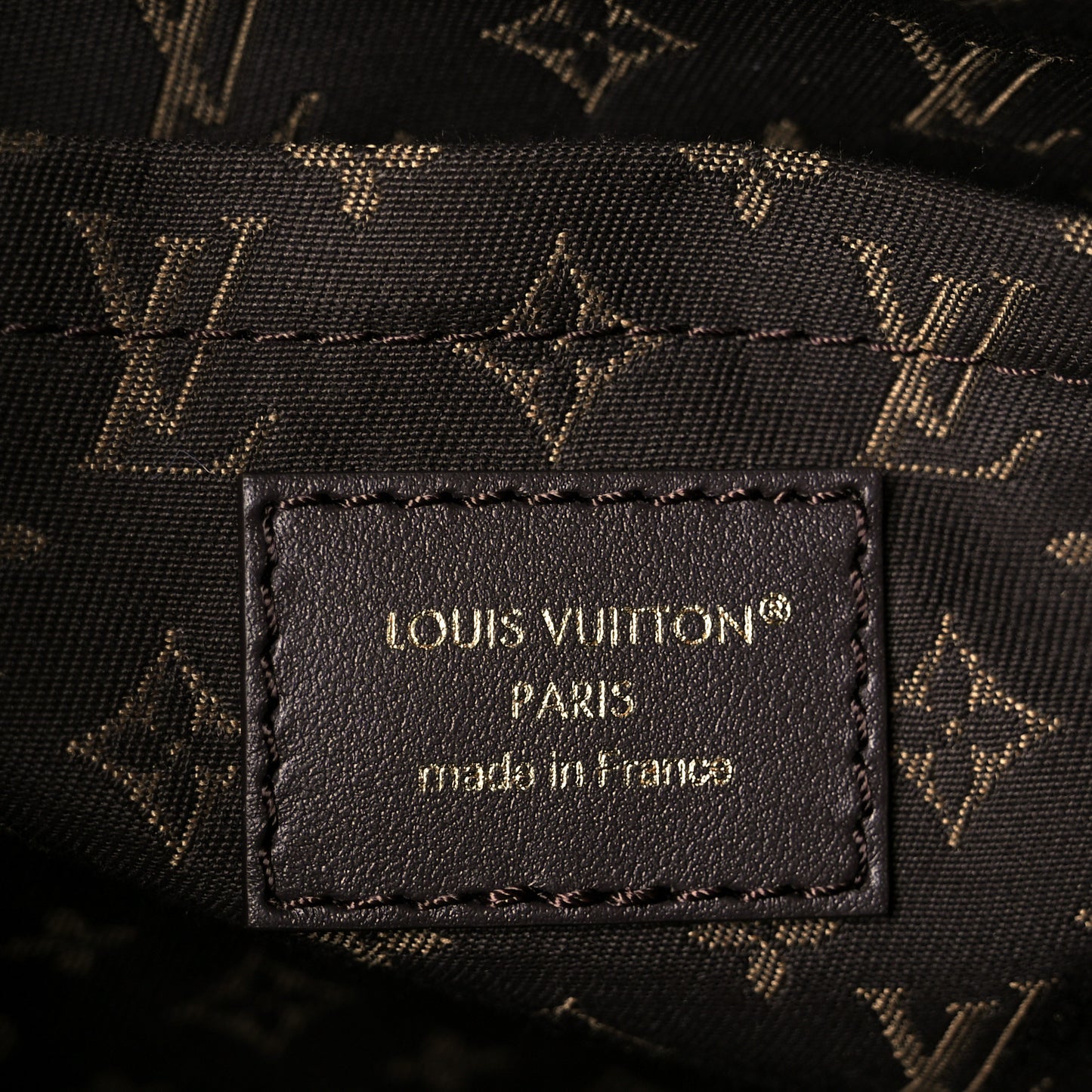 Suede Monogram Express MM Hazelnut
