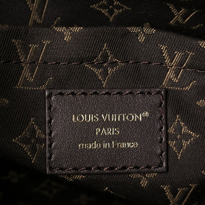 Louis Vuitton Suede Monogram Express MM Hazelnut 6 of 10