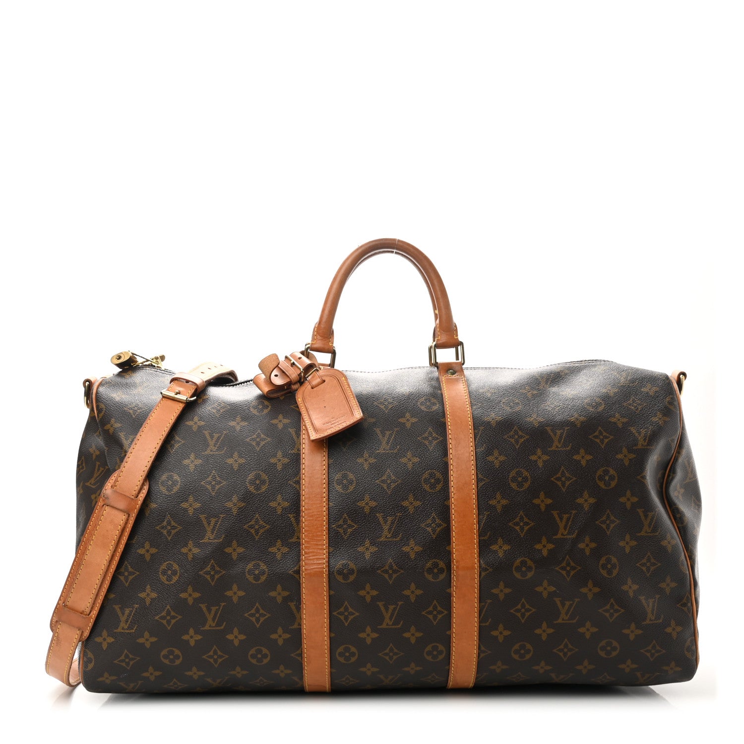Louis Vuitton Monogram Keepall Bandouliere 55 1 of 16