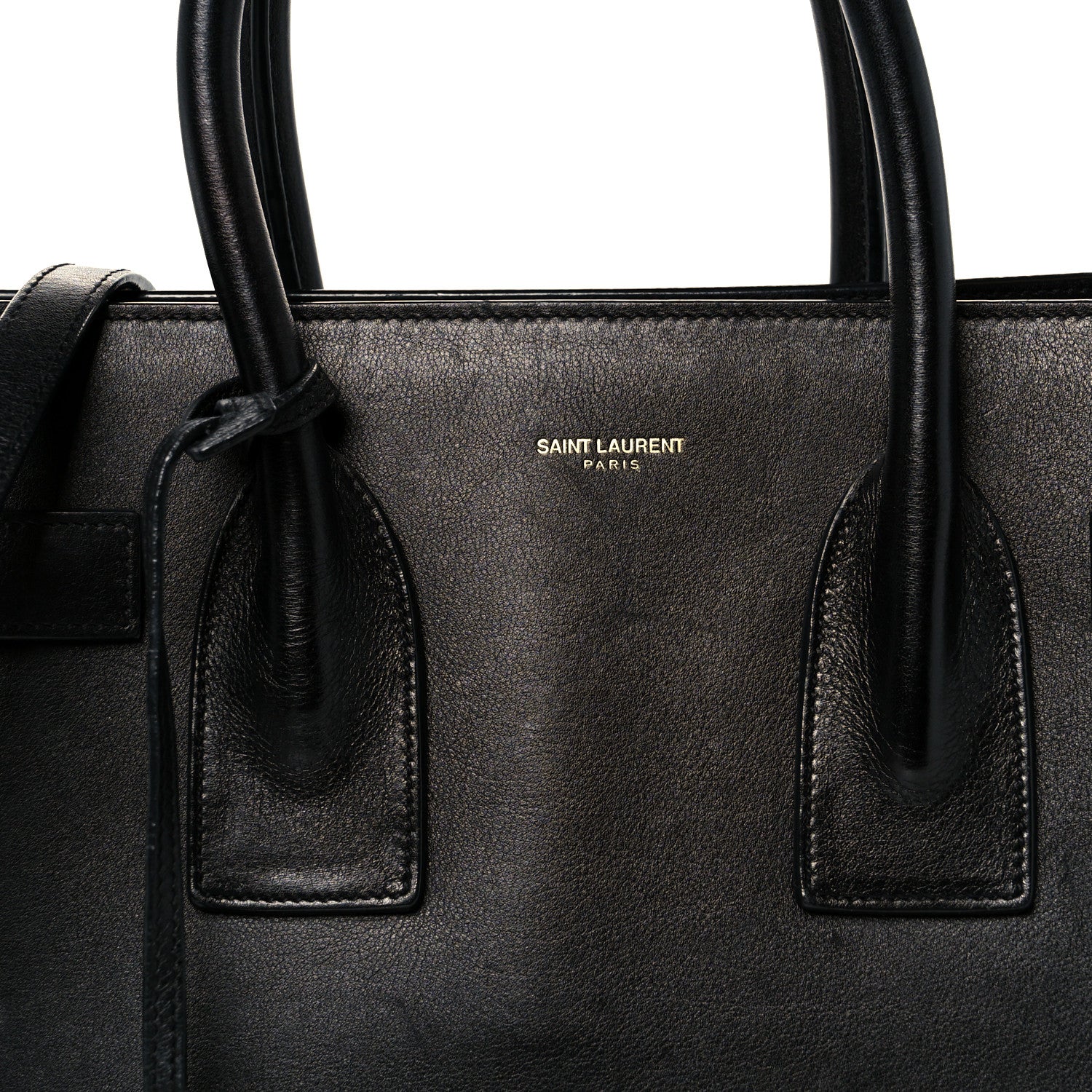 Saint Laurent Calfskin Small Sac De Jour Black 8 of 10