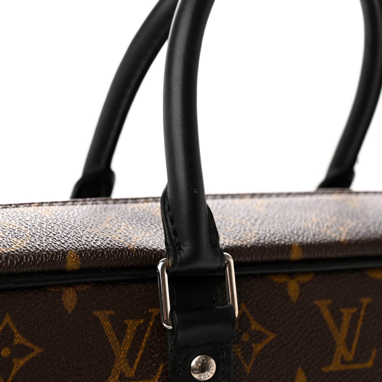Louis Vuitton Monogram Macassar Porte-Documents Voyage GM 11 of 13