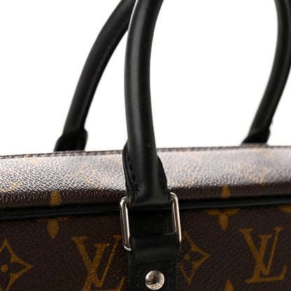 Louis Vuitton Monogram Macassar Porte-Documents Voyage GM 11 of 13