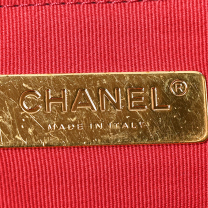 Chanel Lambskin Quilted Large Chanel 19 Shopping Tote Black 6 of 10
