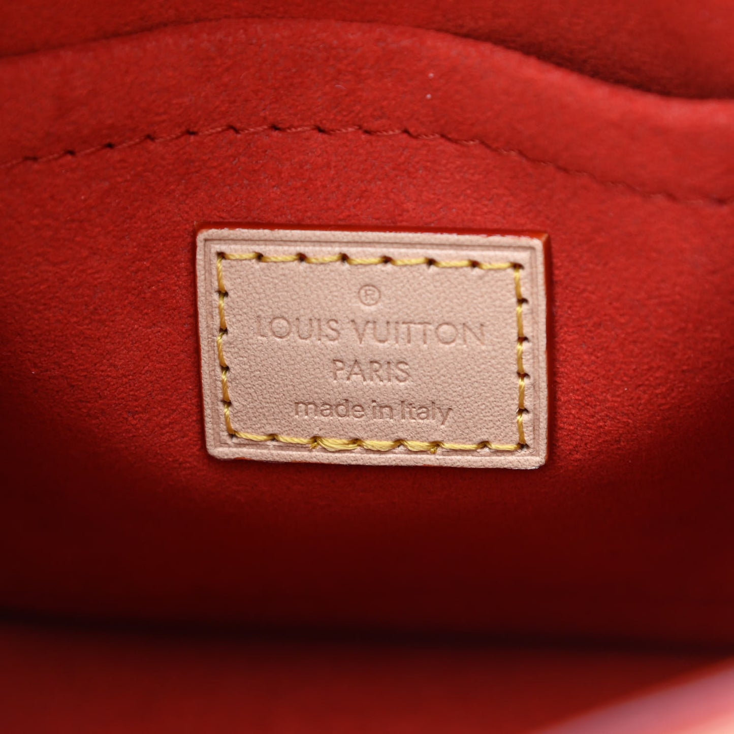 Vachetta Name Tag XL Clutch