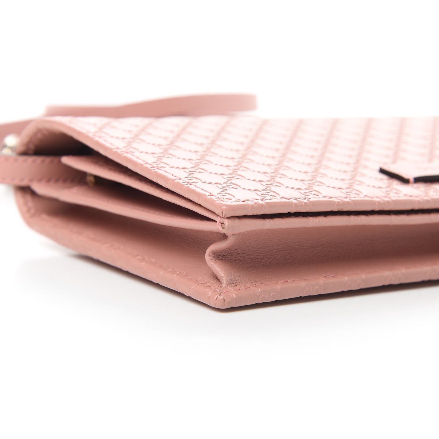 Microguccissima Crossbody Wallet Soft Pink