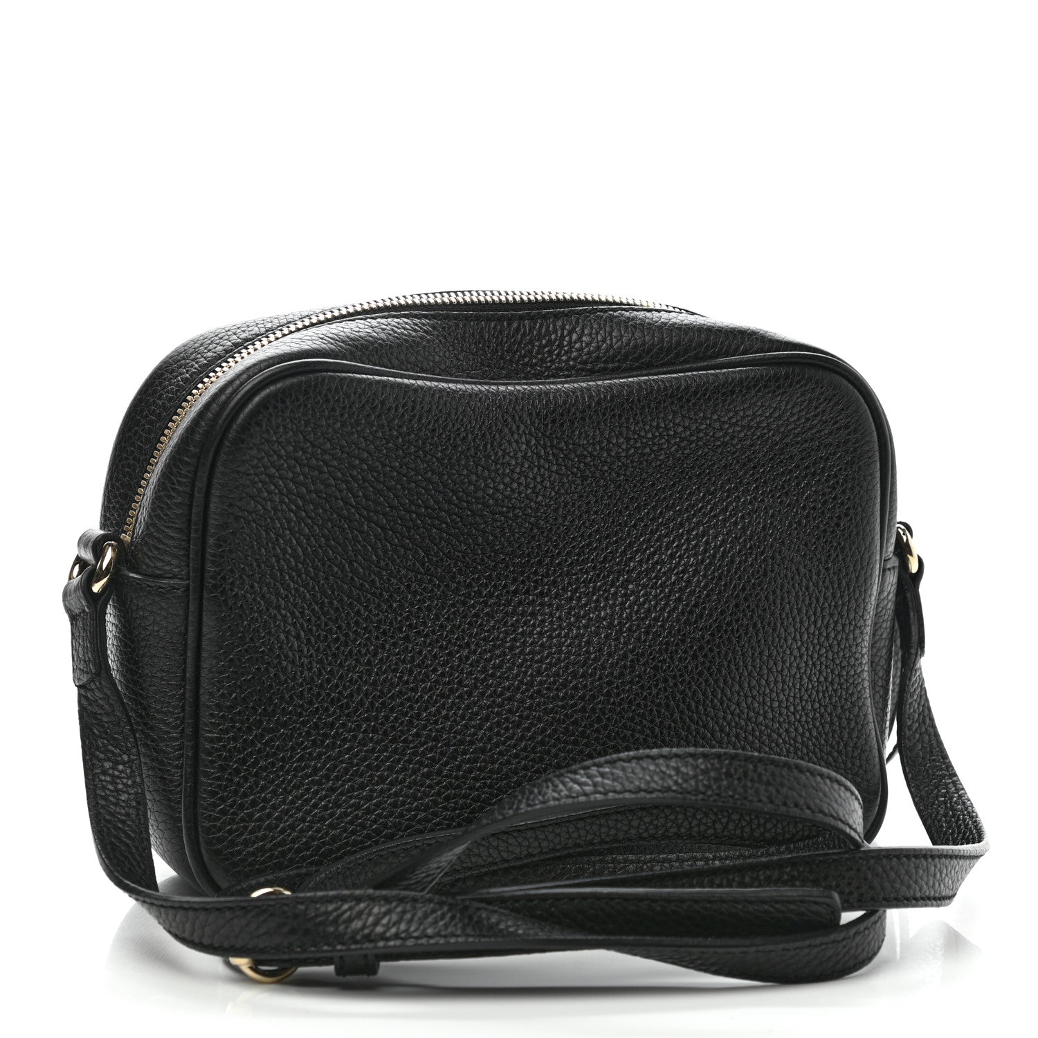 Gucci Pebbled Calfskin Small Soho Disco Bag Black 3 of 10