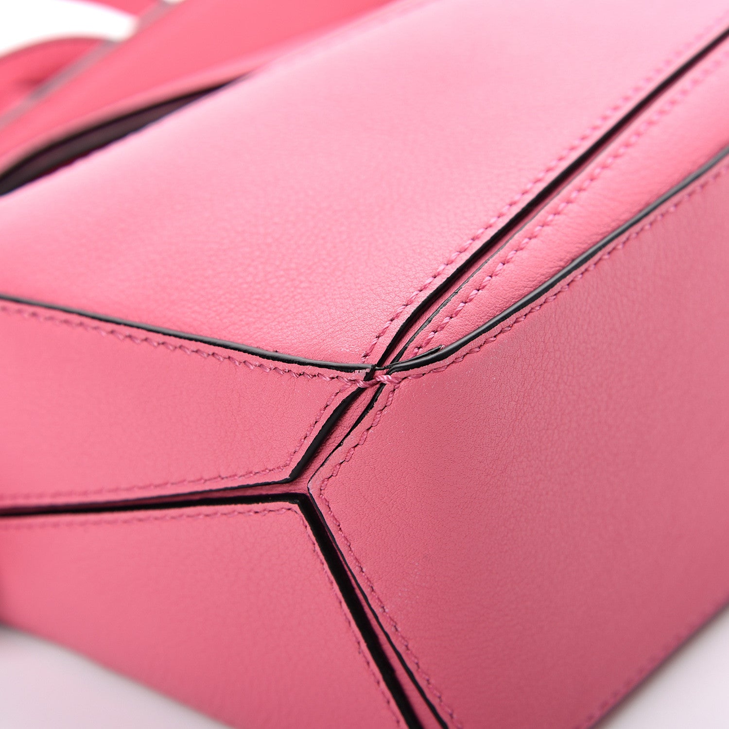 Loewe Calfskin Mini Puzzle Bag Wild Rose 10 of 11