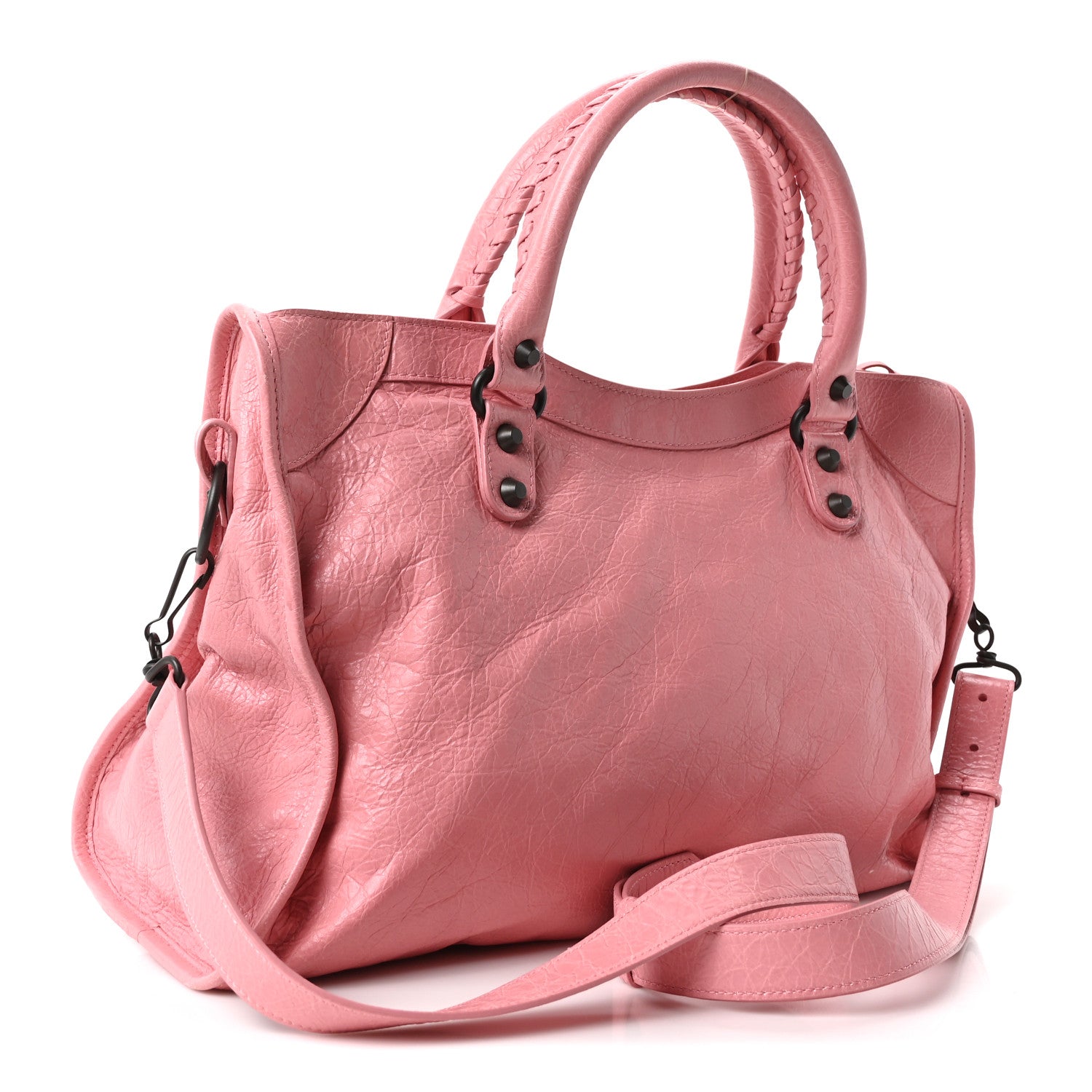 Balenciaga Agneau Classic Hardware Medium Le City Vintage Pink 3 of 10