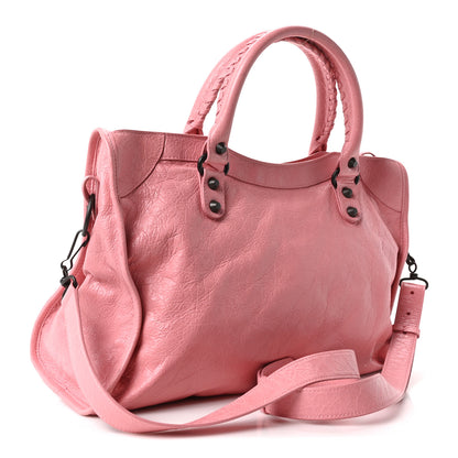 Balenciaga Agneau Classic Hardware Medium Le City Vintage Pink 3 of 10