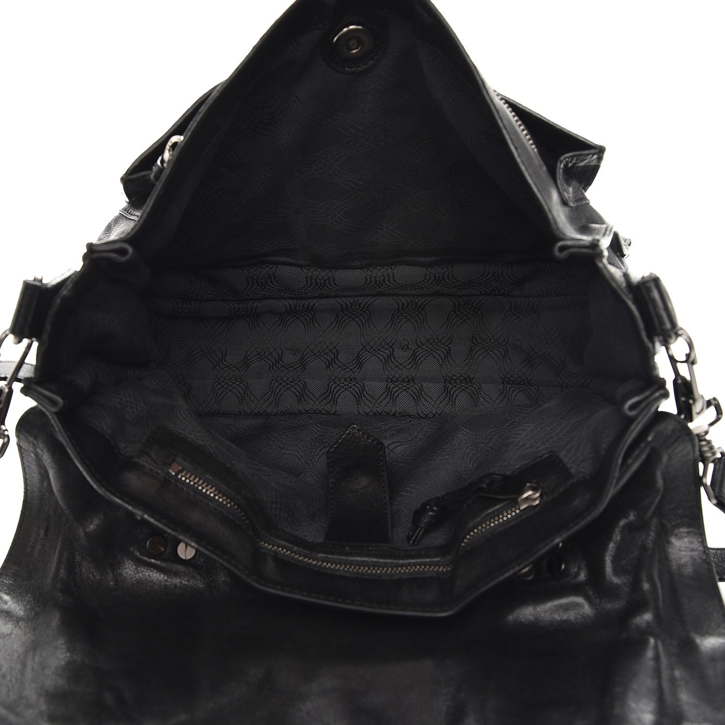 Lambskin Medium PS1 Satchel Black