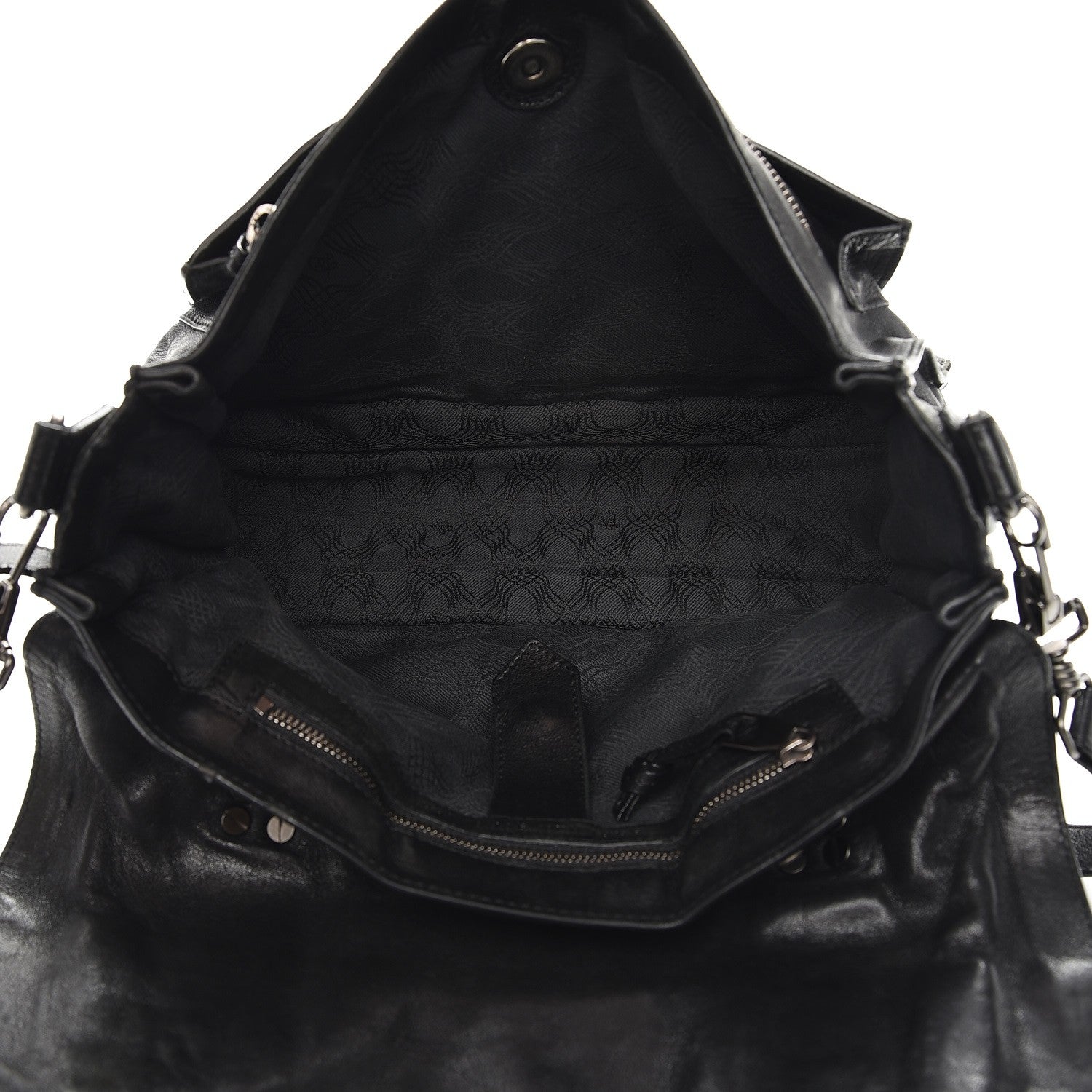 Proenza Schouler Lambskin Medium PS1 Satchel Black 6 of 10