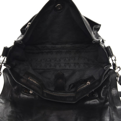 Proenza Schouler Lambskin Medium PS1 Satchel Black 6 of 10