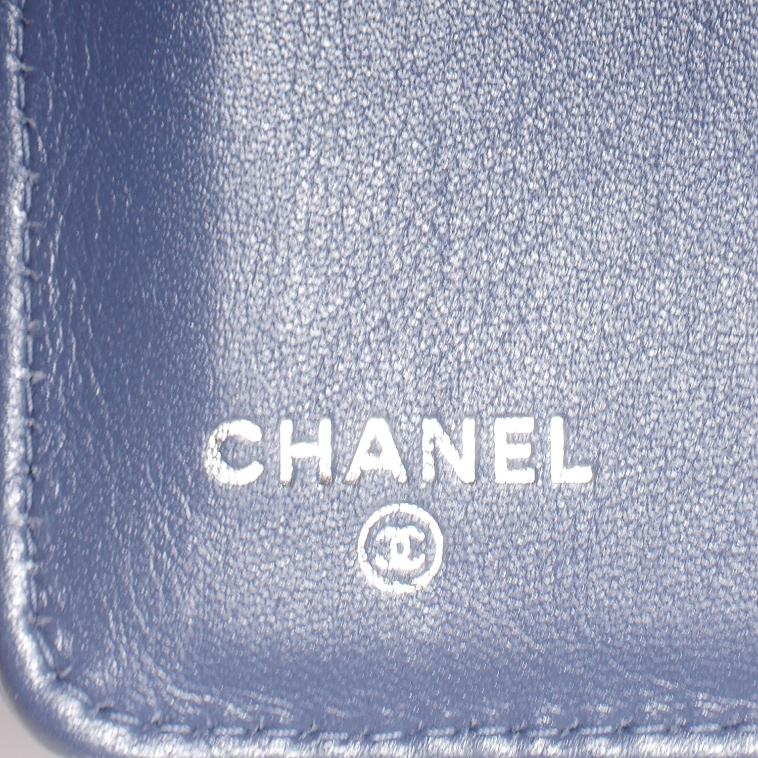 Chanel Patent Quilted Zip Pocket Wallet Light Purple 8 of 8