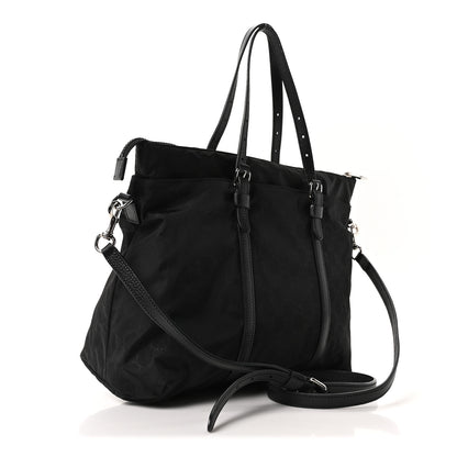 Gucci Nylon Monogram Tote Black 3 of 10