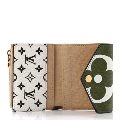Louis Vuitton Monogram Giant Zoe Wallet Kaki 5 of 7