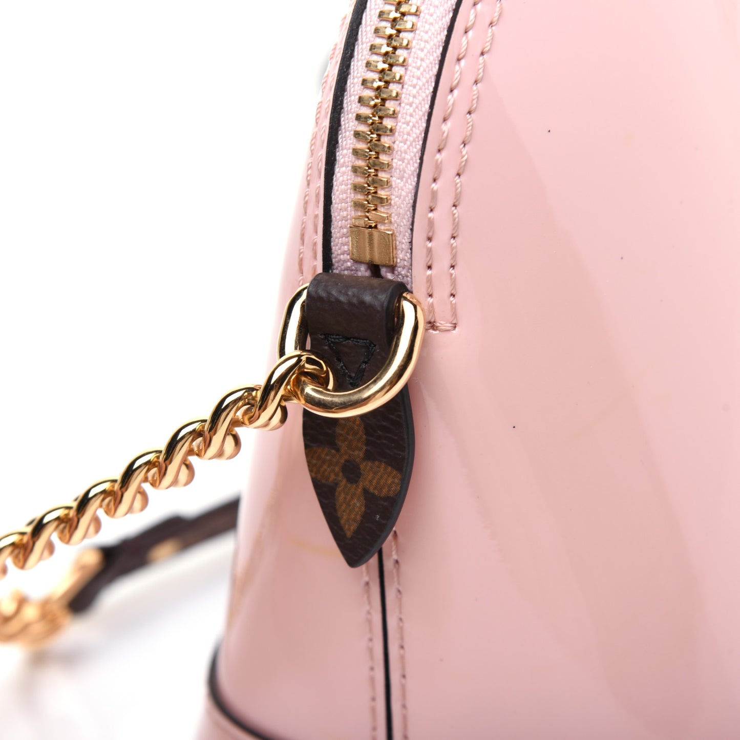 Vernis Monogram Alma Mini Rose Ballerine