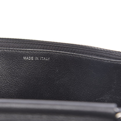 Chanel Grained Calfskin Quilted CC Box Wallet On Chain WOC Black 7 of 13