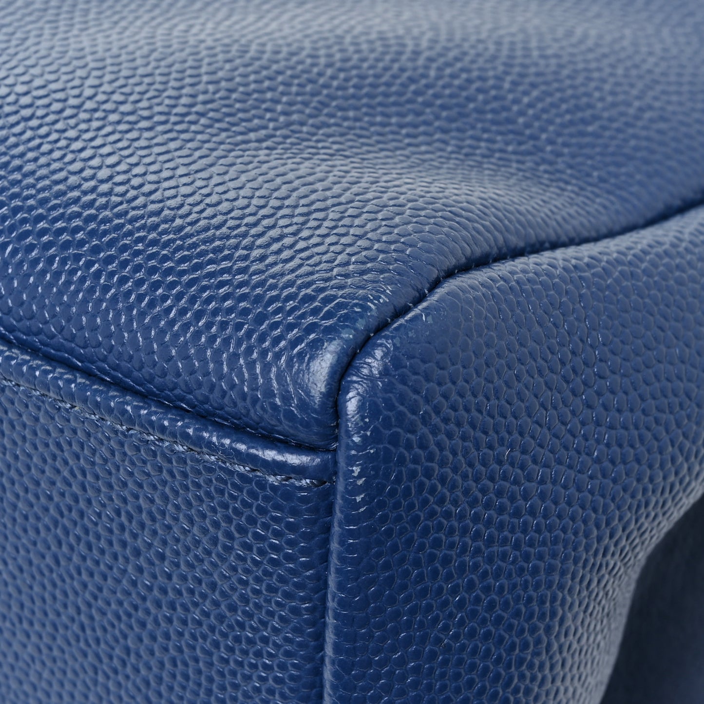 Grain De Poudre Medium West Hollywood Monogram Fold-Over Denim